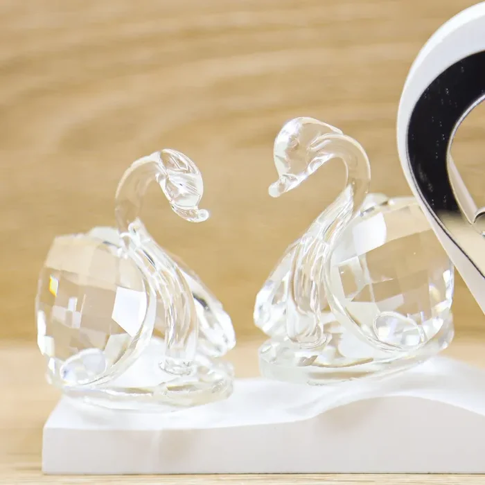 Profumatore Cuore con Albero della Vita e Cigni - immagine 3