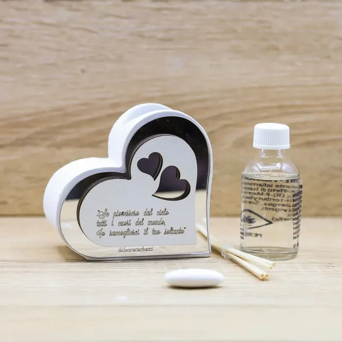 Profumatore Cuore con Frase Debora Carlucci - immagine 3