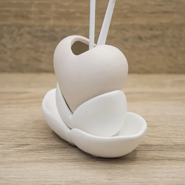 Profumatore Cuore Tortora Claraluna - immagine 2