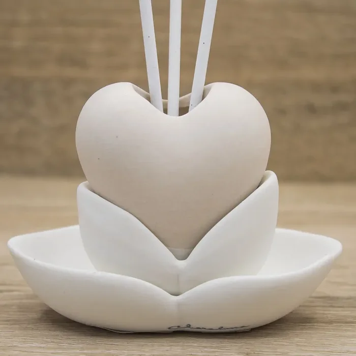 Profumatore Cuore Tortora Claraluna - immagine 3