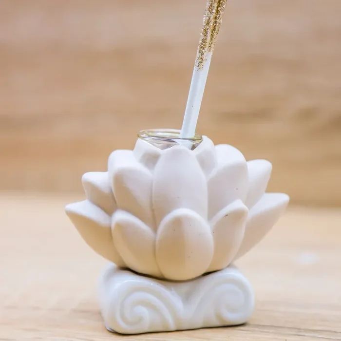 Profumatore Fiore di Loto Tortora Claraluna - immagine 2