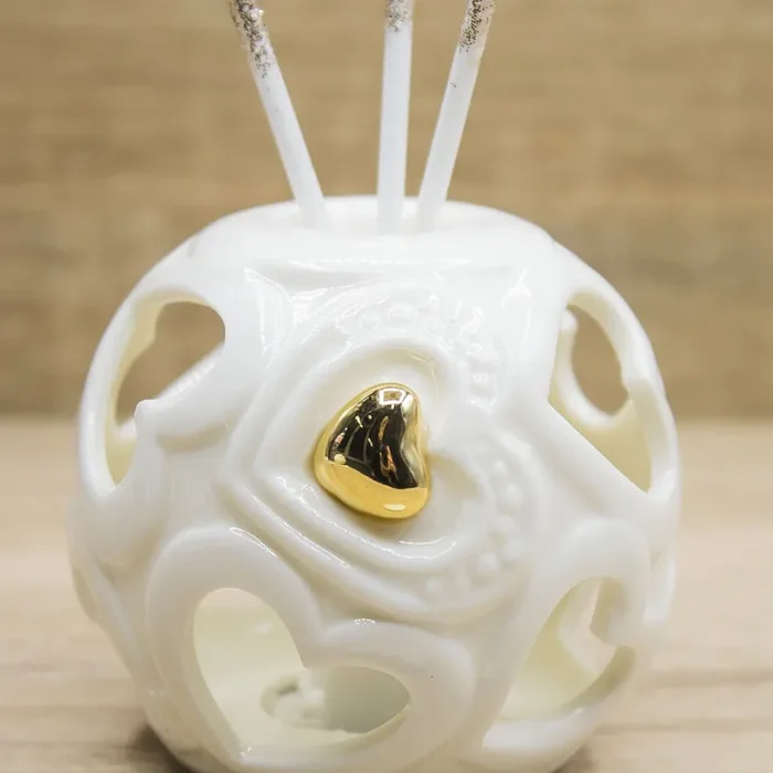 Profumatore Led Piccolo Sfera con Cuore Claraluna - immagine 2