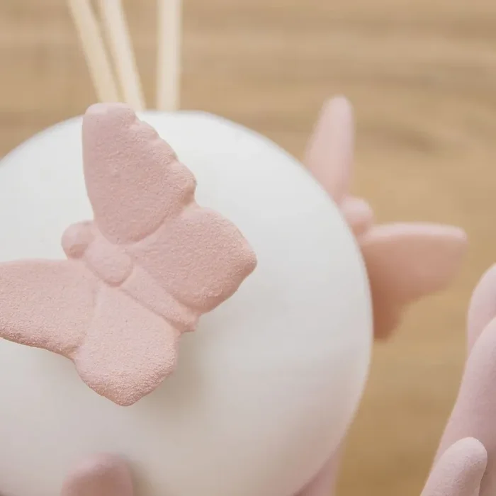 Profumatore Mani con Mappamondo e Farfalle Rosa Stone Italy Vendita online - immagine 3