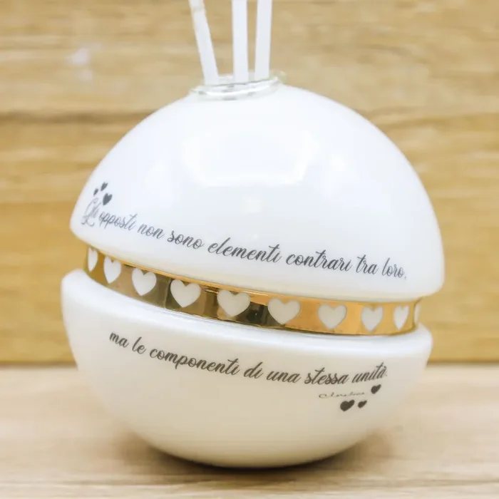 Profumatore Mappamondo con Frase Claraluna - immagine 2