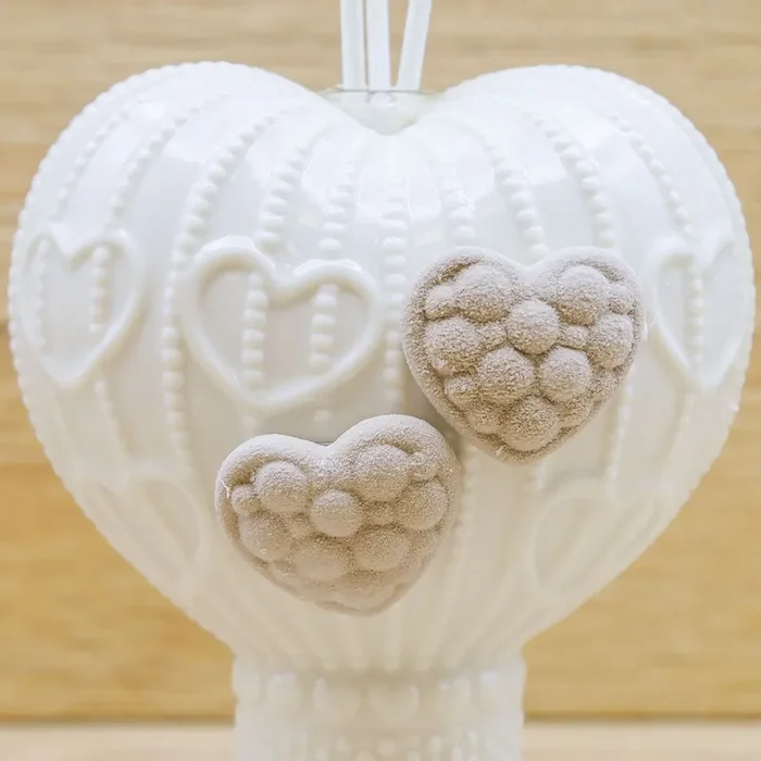 Profumatore Mongolfiera con Cuori Tortora Claraluna - immagine 2