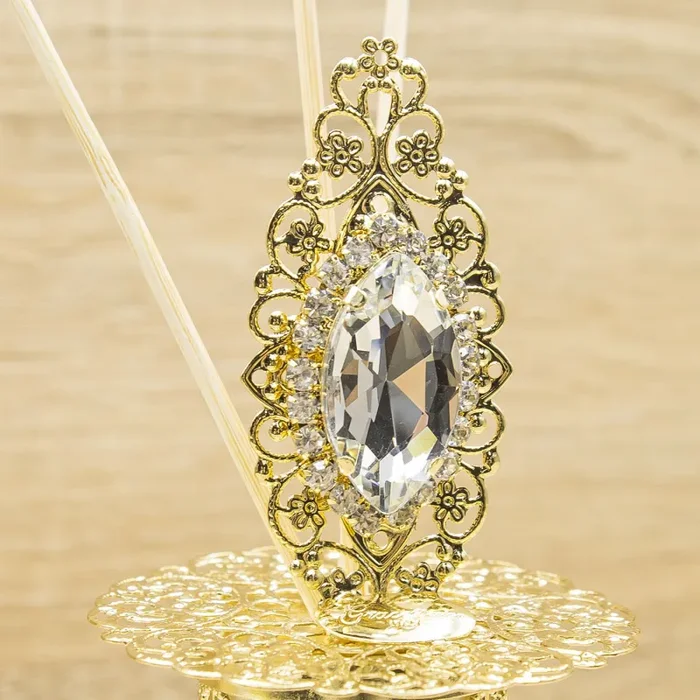 Profumatore Oro Base Quadrata Marilyn Rome - immagine 2