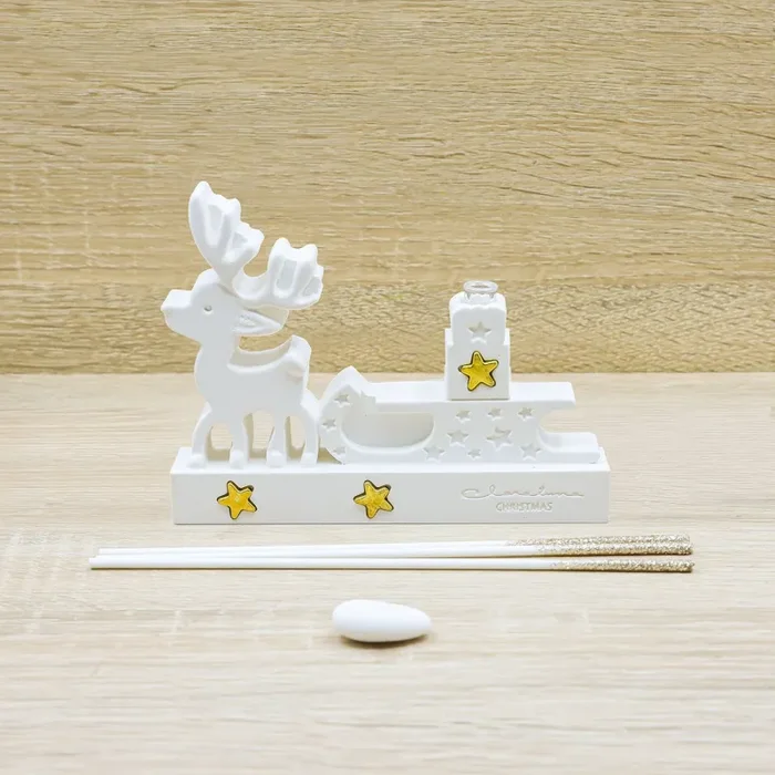 Profumatore Renna con Slitta Natalizia Claraluna