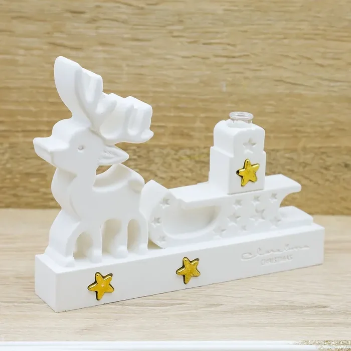 Profumatore Renna con Slitta Natalizia Claraluna - immagine 2