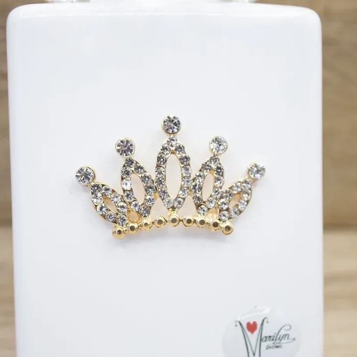 Profumatore Rettangolare Bianco con Corona Oro Marilyn Rome - immagine 3