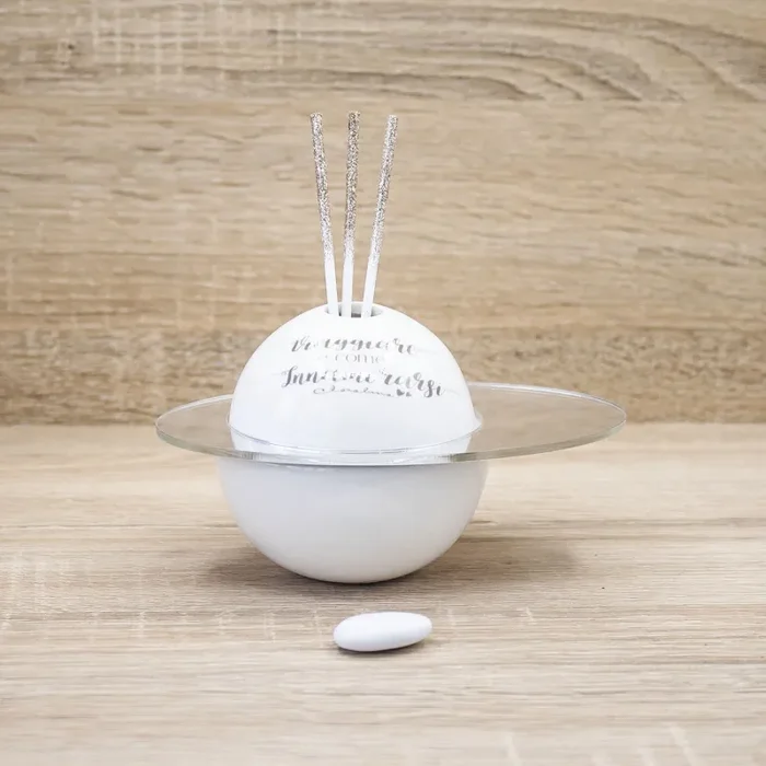 Profumatore Specchio Mappamondo Piccolo con Frase “Viaggio” Claraluna