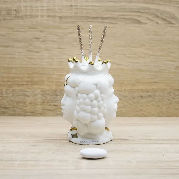 Profumatore Testa di Moro Uomo Donna Claraluna - immagine 2