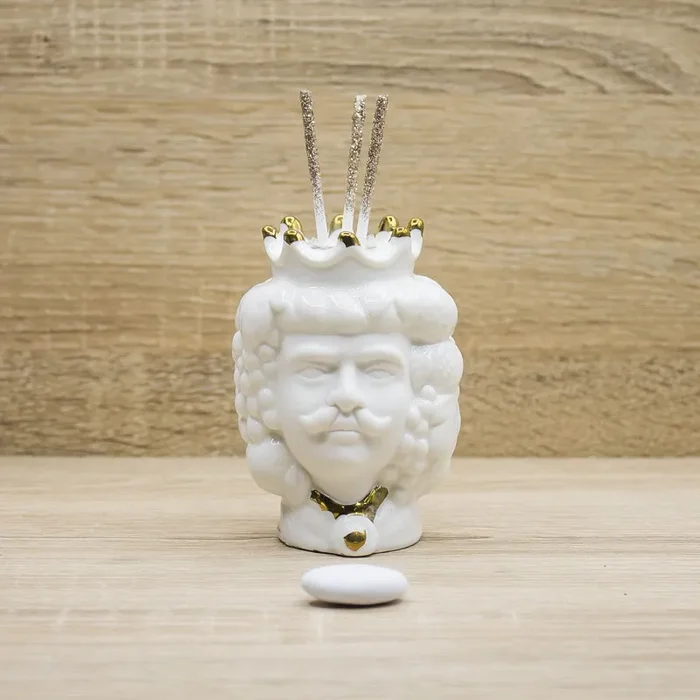 Profumatore Testa di Moro Uomo Donna Claraluna - immagine 3