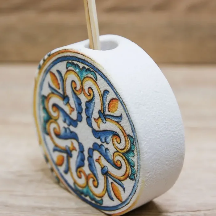 Profumatore Tondo Maiolica Dolcicose - immagine 2