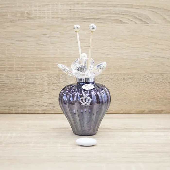 Profumatore Viola con Corona Argento Marilyn Rome Online ora