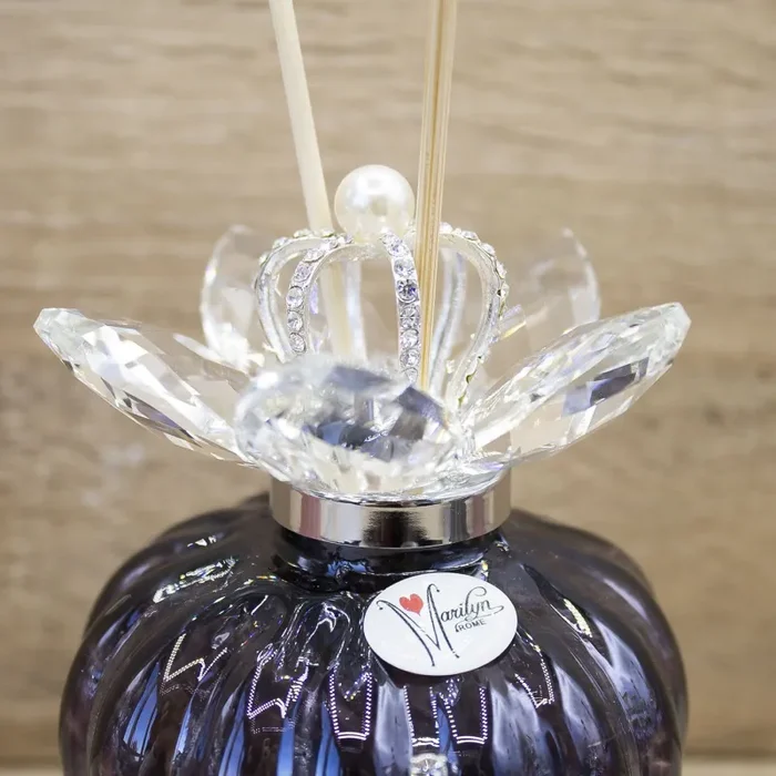 Profumatore Viola con Corona Argento Marilyn Rome Online ora - immagine 3