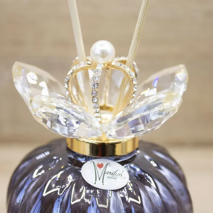 Profumatore Viola con Corona Oro Marilyn Rome Sconti - immagine 2