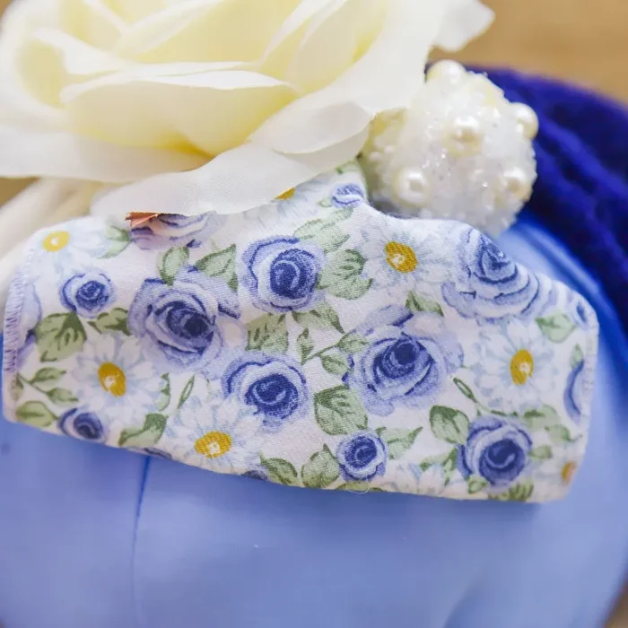 Puff con decori di Rose e Sali Profumati Beccalli for Life - immagine 3