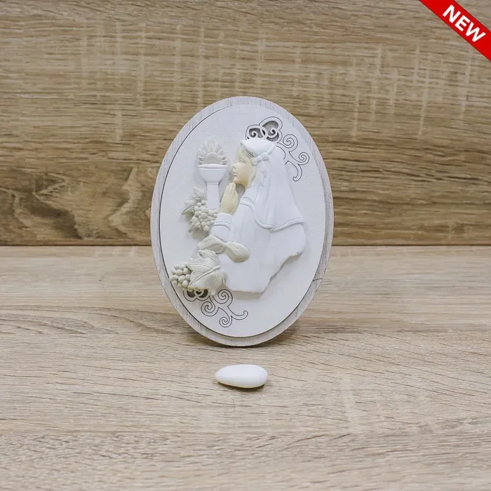 Quadretto Bimba Comunione