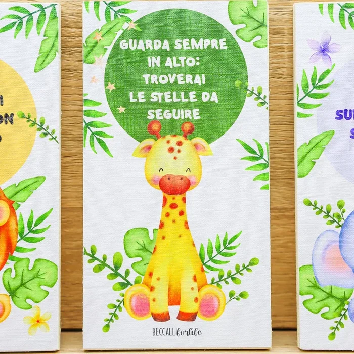 Quadretto Tema Safari Beccalli - immagine 3