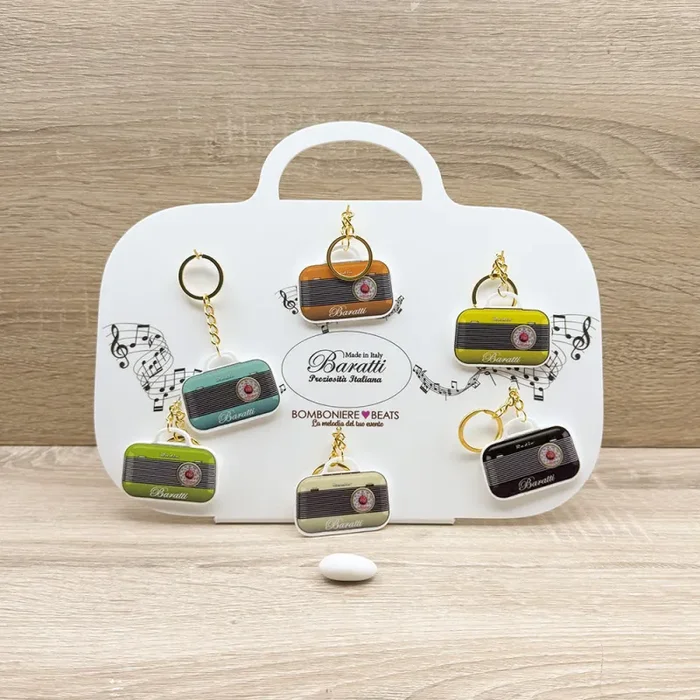 Radio Cassa Vintage Tortora e Oro Baratti Vendita calda online - immagine 2