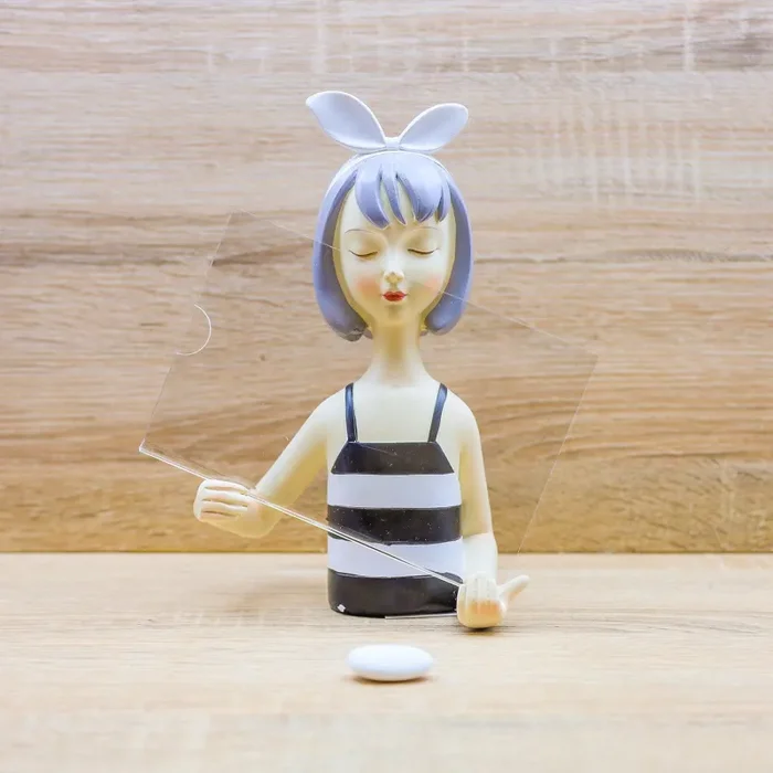 Ragazza Portafoto Cuore Matto