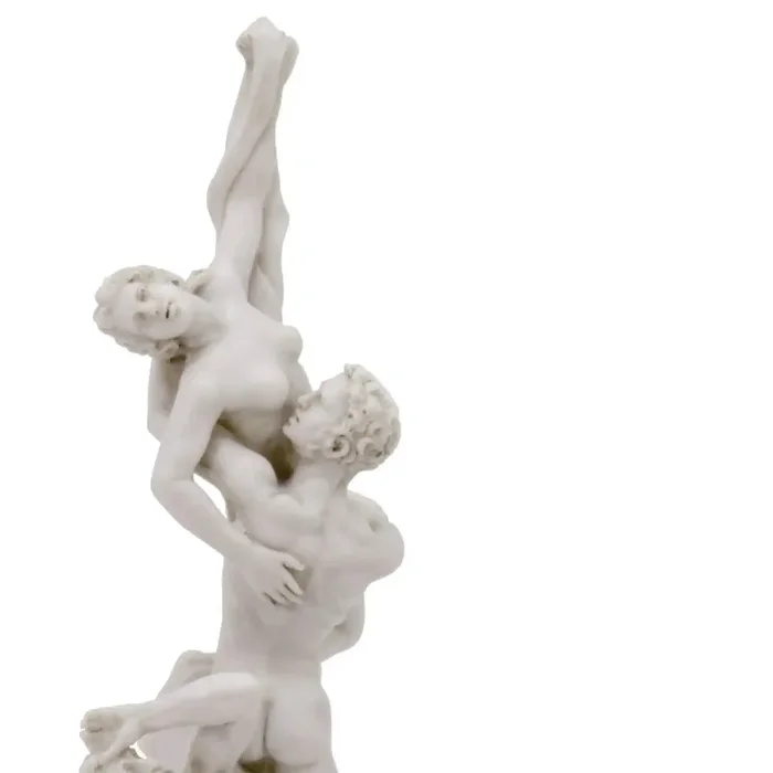 Ratto delle Sabine di Giambologna – Statuetta in marmo - immagine 2