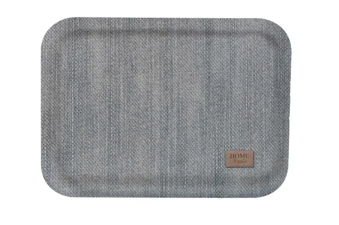 Regalo Italiano Vassoio Rettangolare Ass. H 2 Cm 38 x 28 Cm Blu Grigio Celeste 1 Pz - immagine 3