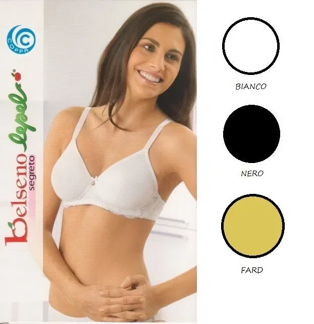 REGGISENO DONNA LEPEL SENZA FERRETTO ART 260 COPPE PREFORMATE COL. E MIS. A SCELTA
