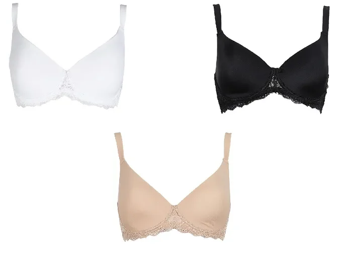 Reggiseno inserti in pizzo coppa B/C Bellissima art Bon Ton colore a scelta misura a scelta