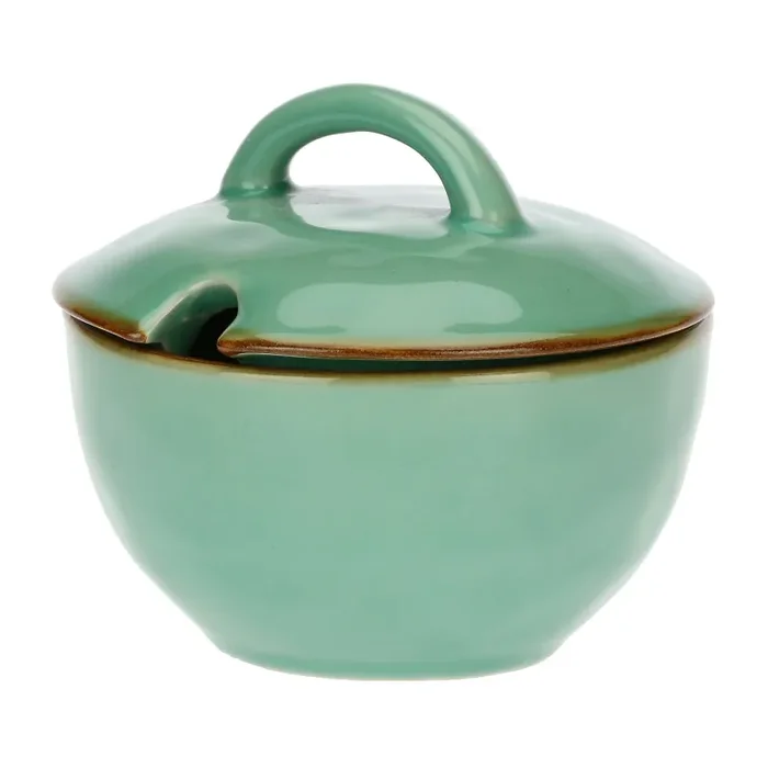 ROSE & TULIPANI Concerto Verde Acqua Zuccheriera 250 Cc D 11 Cm