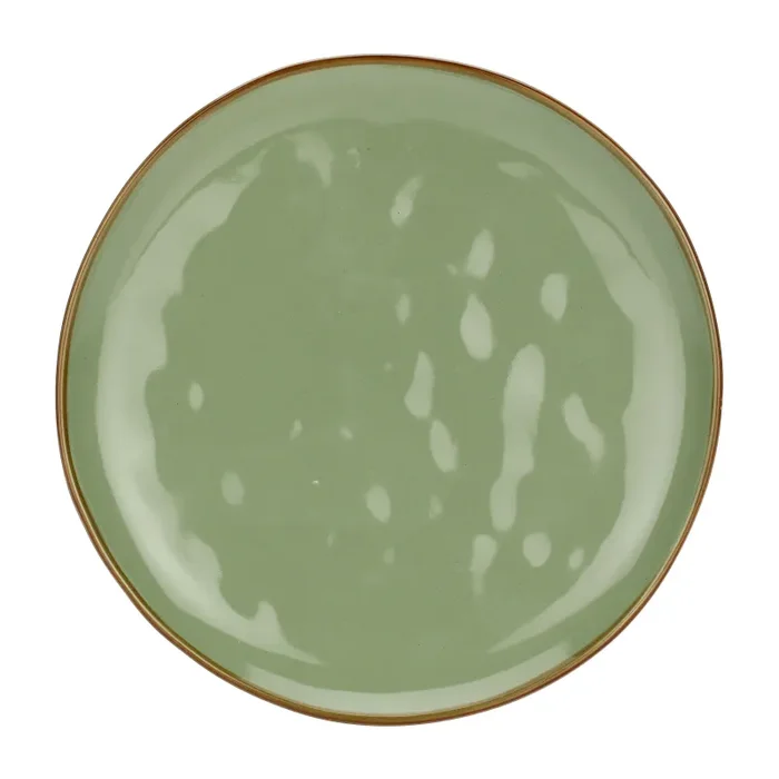 ROSE & TULIPANI Concerto Verde Oliva Piatto Frutta D 20 Cm