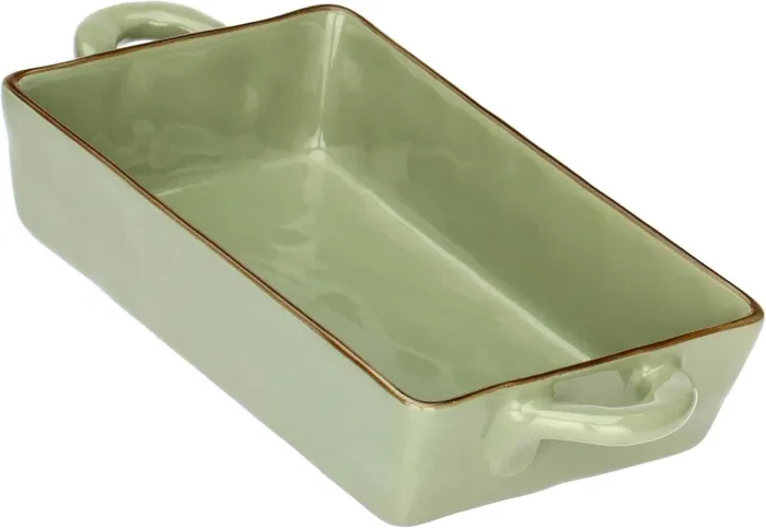 ROSE & TULIPANI Concerto Verde Oliva Teglia 29 x 15 x 6 Cm