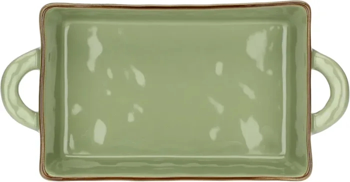 ROSE & TULIPANI Concerto Verde Oliva Teglia 29 x 15 x 6 Cm - immagine 2