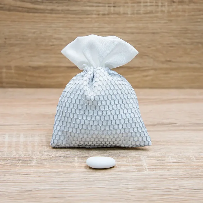 Sacchettino a Rete Grigio Saldi