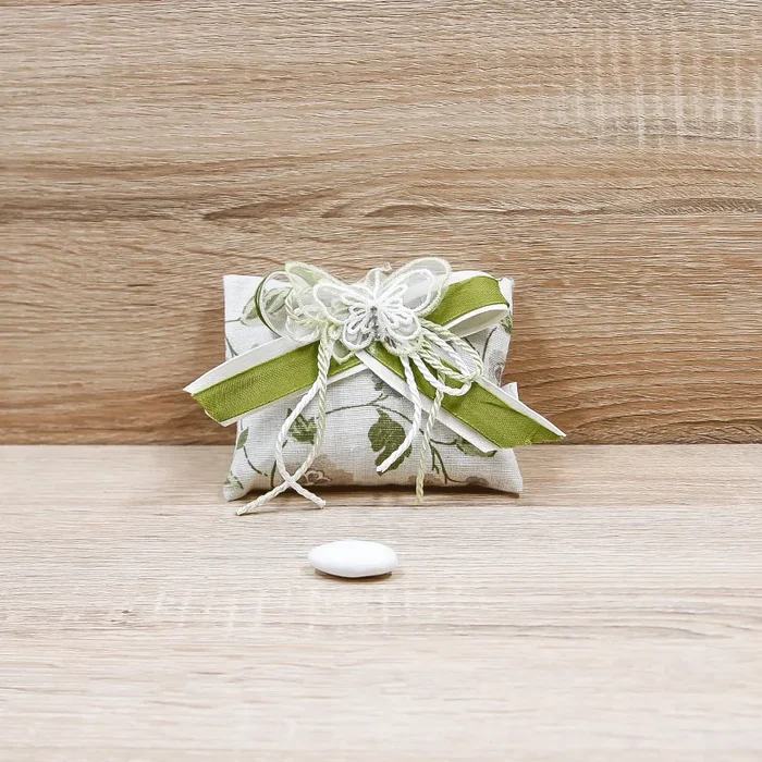 Sacchetto Bustina Parigi con Farfalla