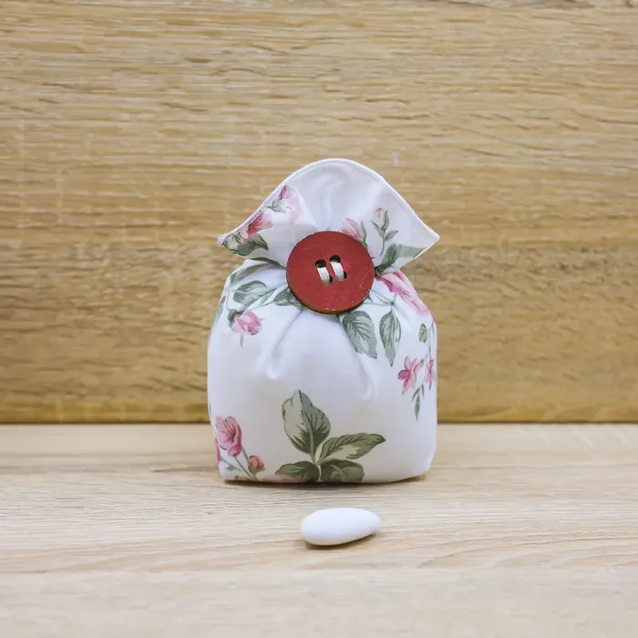 Sacchetto con decori di Rose e Sali Profumati Beccalli for Life