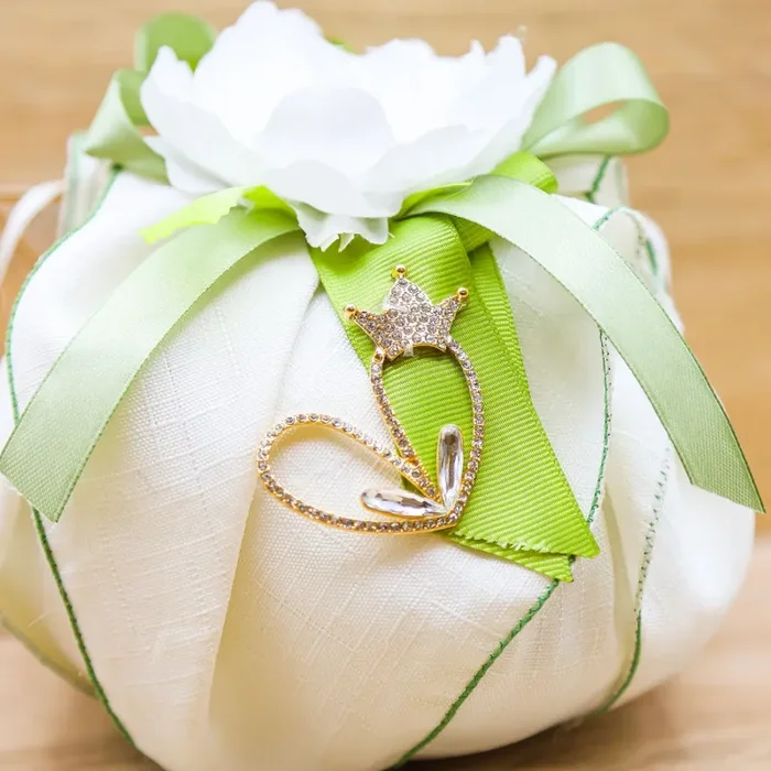 Sacchetto con Fiore e Cuore Online - immagine 2