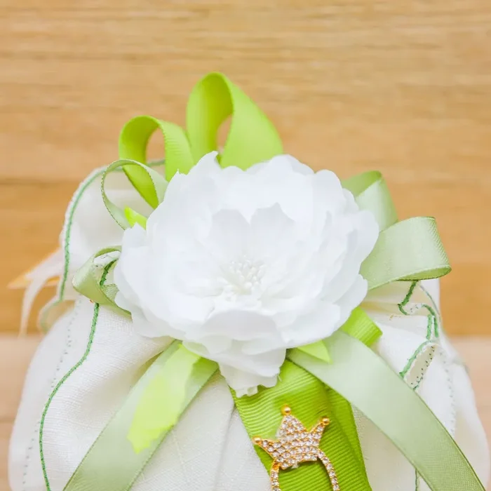 Sacchetto con Fiore e Cuore Online - immagine 3