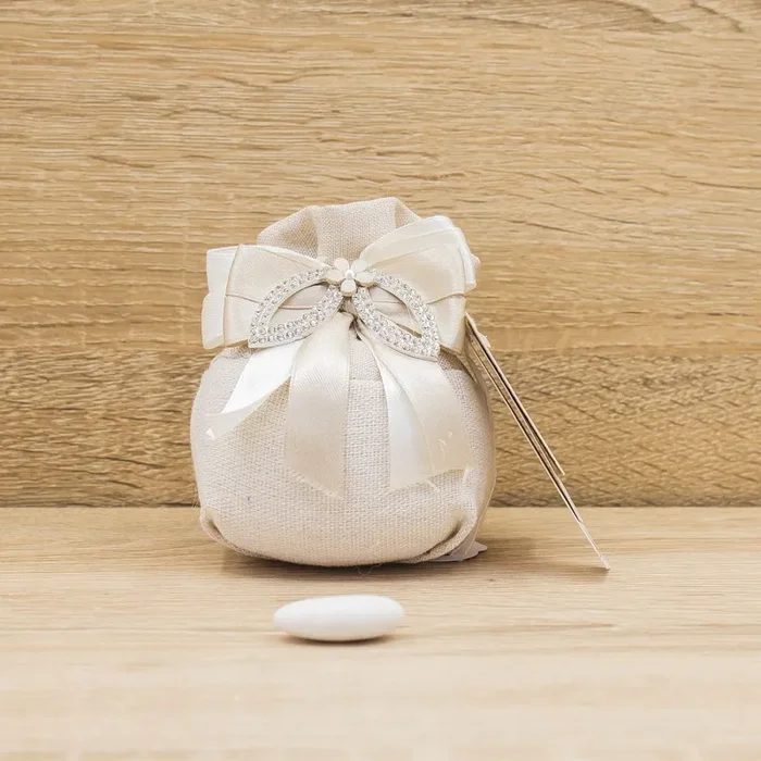 Sacchetto con Fiore e Sali Profumati La Vie en Rose Vendita calda