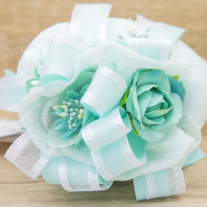 Sacchetto con Fiori Tiffany e Sali Profumati La Vie en Rose - immagine 3