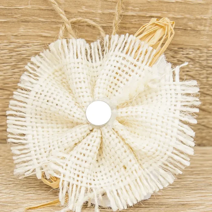 Sacchetto con Magnete Maschera di Pulcinella Nera Piccola Bella Napoli - immagine 3