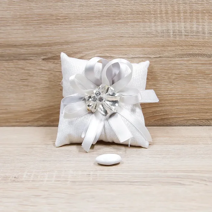 Sacchetto Cuscino Grande e Spilla con Strass Moda