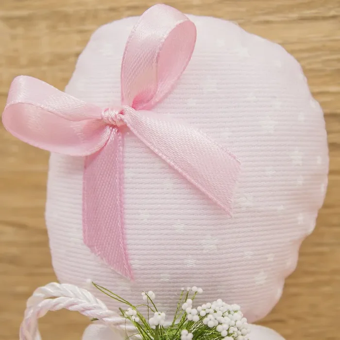 Sacchetto Palloncino Rosa con Stelle e Ciucci - immagine 2