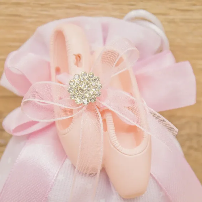 Sacchetto Rosa con Scarpette Ballerina - immagine 2