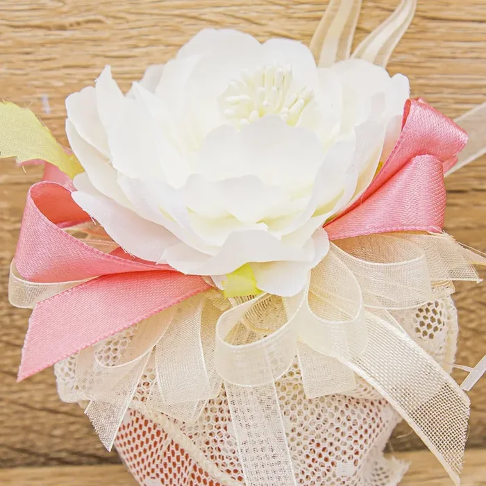 Sacchetto Sapone Profumato Cuore Fucsia La Vie en Rose - immagine 2