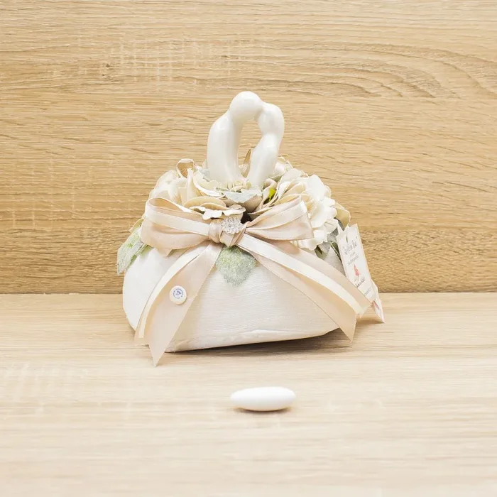 Sacchettone con Sposi e Sali Profumati La Vie en Rose Moda