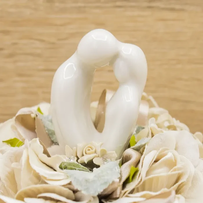 Sacchettone con Sposi e Sali Profumati La Vie en Rose Moda - immagine 2