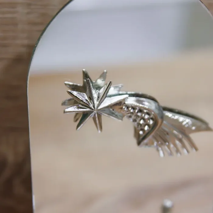 Sacra Famiglia Argento con Specchio Ovale Via Margutta Sconti - immagine 2