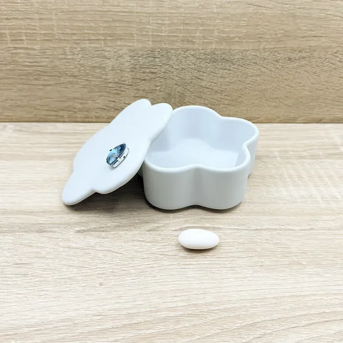 Scatola Celeste con Cuore Claraluna - immagine 2