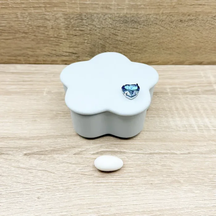 Scatola Celeste con Cuore Claraluna - immagine 3